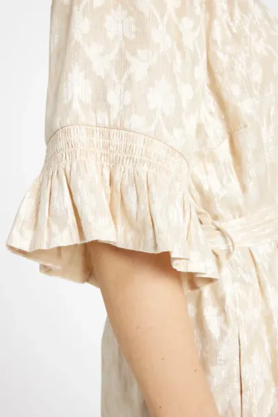 Amalia, short dress, creme
